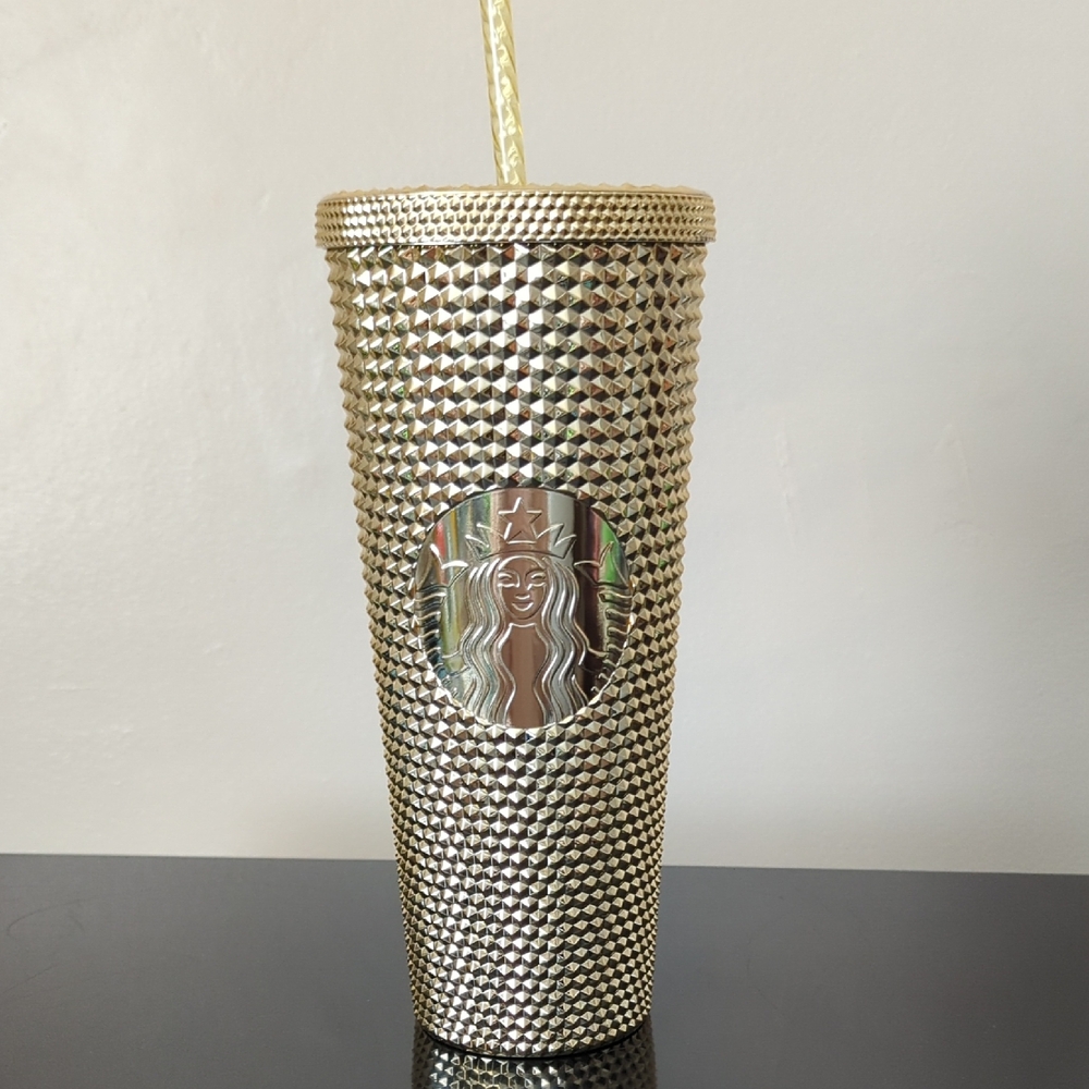 Starbucks Metallic Gold Tumbler